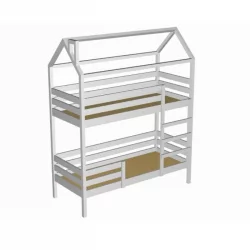 Кровать-домик РооРоом кд-77С Серый / RooRoom