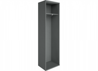 Каркас гардероба А.ГБ-1 Рива А.ГБ-1К Серый / Riva