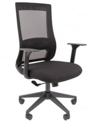 Офисное кресло CХАИРМАН 500 ЛТ (ЛТ) Б/П ткань Черный / CHAIRMAN (LT)