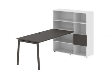 Рабочая станция ЕДИС ЕЛРСТ 1217 Мокко Мокко Белый / EDIS ELRST