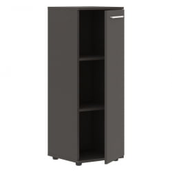 Шкаф-колонка с глухой средней дверью ЕДИС ЕМCС 42.1 Мокко Белый Мокко / EDIS EMCS