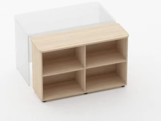 Тумба приставная к столу Глассй 3.18.102 Туя / Glassy