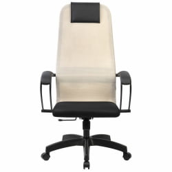 Кресло руководителя БРАБИКС ПРЕМИУМ Ултимате ЕКС-800 пластик Бежевое / BRABIX PREMIUM Ultimate EX-800