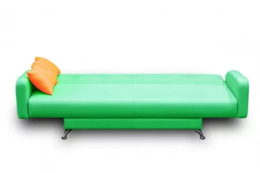 Диван МАНГО 3 (2 категория) Зеленый Оранжевый / MANGO