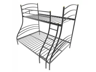 Кровать 90 на 190 Глория 1400х2000 Черный