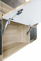 Шкаф (с откидной системой Блум) Бруклин 101.96.1 Дуб Кронберг/Лагода/Антрацит / Blum)