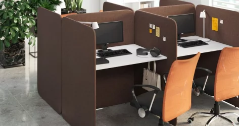 Перегородка боковая проходная Колл-центр КC.Б(П) Ромео-10 / KC.B(P) Romeo-10