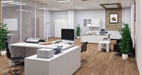 Стол руководителя ЙАЛТА ЛТ-А20 Снежная Патина / YALTA LT-A20