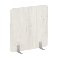 Перегородки на металлических опорах на фетровых подпятниках Р-лине ДП.Ф-120-120 Дуб Наварра / R-line DP.F-120-120