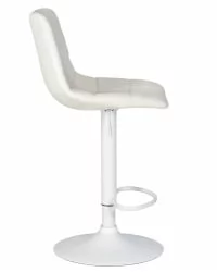Барный стул ДОБРИН ТАИЛОР ВХИТЕ Белый ПУ / DOBRIN TAILOR WHITE PU