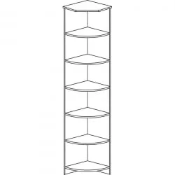 Шкаф 607  Денвер светлый
