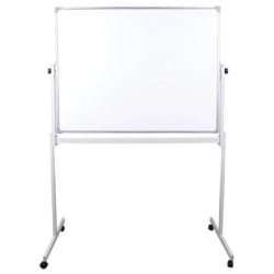 Доска-флипчарт магнитно-маркерная НА СТЕНДЕ СТАФФ ЕCО 2-сторонняя (90х120 см) / STAFF ECO