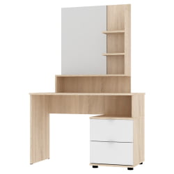 Туалетный столик Алиса(C3)1524х1001х459сторцевойручкой(ДСС-Белый) / Алиса(C3)1524х1001х459сторцевойручкой(ДСС-Белый)