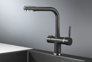 Смеситель ГРАНУЛА 2088 Черный / GRANULA