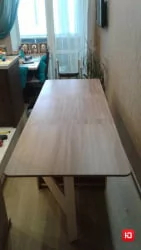 Стол-тумба Амиго 2 дуб/ясень шимо темный