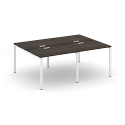 Рабочая станция двухсторонняя на 4 места CОНCЕПТ CН.ДРС-005 Дуб Мали Белый / CONCEPT CN.DRS-005