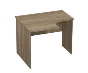 Стол компьютерный угловой Р.РС-12 (левый) Ясень светлый