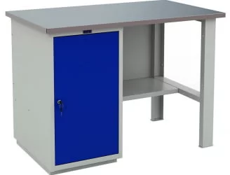 Верстак ВТ120.ВД1/Ф1.000 Серо-синий / WT120.WD1/F1.000