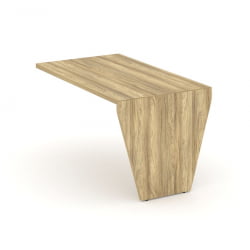 Брифинг-приставка 1400 мм Корнер CОР.БР-14 Гикори Песочный / Corner COR.BR-14