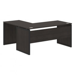 Стол письменный угловой правый КСТЕН-КП КСКПCТ 1615 Р Дуб Юкон Антрацит / XTEN-QP XQPCT R