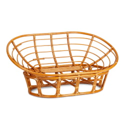 Диван МАМАСАН/МАМАСАН 23/02 В /с подушкой/ подушка 182х119 см, 169х102х80 см, Пекан (орех), флок, олива, 23 / MAMASAN/МАМАСАН W Pecan