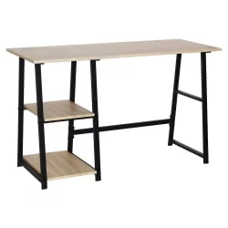 Стол на металлокаркасе БРАБИКС ЛОФТ CД-006 Дуб натуральный / BRABIX LOFT CD-006