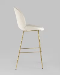 Стул барный Беетле голд Бежевый / Beetle gold
