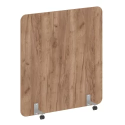 Перегородка на металлических опорах, на роликах Р-лине ДП.Р-140-150 Дуб Табак / R-line DP.R-140-150