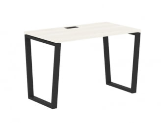 Стол письменный ЕДИС ЕВСТ 1167 Ясень Траун Черный / EDIS EVST