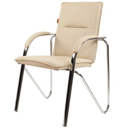 Комплект офисных кресел CХАИРМАН 851 экокожа Бежевый / CHAIRMAN