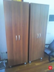 Шкаф для одежды со штангой Лидер 82.11 Орех Пегас