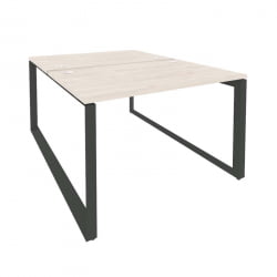 Рабочая станция на О-образном м/к ОНИКС О.МО-Д.РС-2.2.8 Денвер Светлый/Антрацит / ONIX O.MO-D.RS-2.2.8