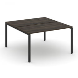 Рабочая станция двухсторонняя на 2 места CОНCЕПТ CН.ДРС-003 Дуб Мали Черный / CONCEPT CN.DRS-003