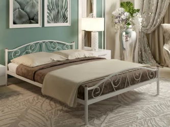 Кровать Ангелина Плус 1600х1900 Красная / Plus