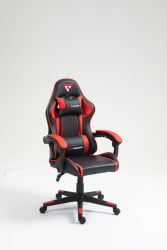 Кресло спортивное ТопЧаирс Шадов черно-красный / TopChairs Shadow