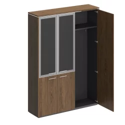 Шкаф комбинированный ВЕЛАР ВЛ 358 ДТ Дуб табачный / VELAR