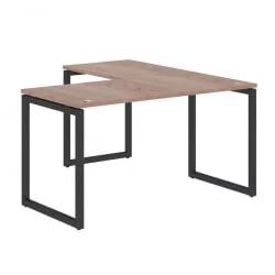 Стол угловой левый КСТЕН-К КСКCТ 1415 Л Дуб Сонома Антрацит / XTEN-Q XQCT L