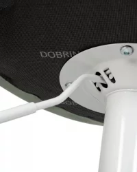 Стул барный ДОБРИН ТАИЛОР ВХИТЕ Пудрово-мятный велюр МДЖ9-87 / DOBRIN TAILOR WHITE MJ9-87