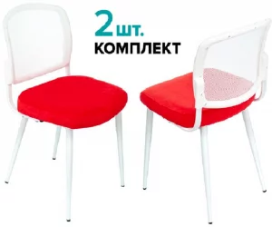 Стулья для кухни Бюрократ КФ-8В Красный 2 шт. / KF-8W