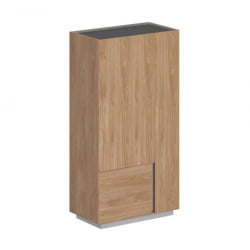 Шкаф левый Оливер ОЛ-20-15.ГН.ГН.ГН.Л Гикори натуральный / Oliver OL-20-15.GN.GN.GN.L