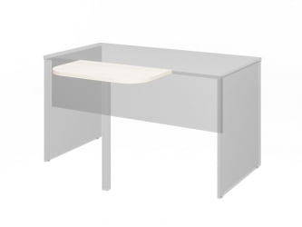 Приставная столешница ЛЕМО Л-81 Сосна Скандинавия / LEMO L-81