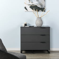 Комод CИТЙ 400955801х Графит / CITY 400955801h