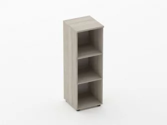 Шкаф средний открытый Глассй 6.12.10 Дуб сантана светлый / Glassy