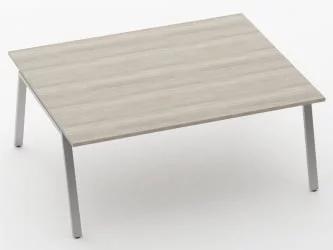 Стол для переговоров Дека Л-обр.каркас 74.145.18 Дуб Сантана светлый / Deka