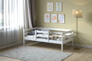 Кровать детская РооРоом ВК-1 Белая / RooRoom VK-1