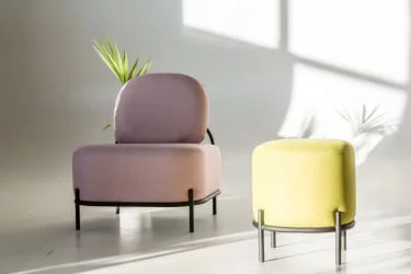 Пуф малый Гаваии Розовый / Gawaii