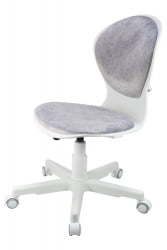 Кресло 1139 ФВ ПЛ Вхите велюр Блисс 09 аметист / FW PL White Bliss