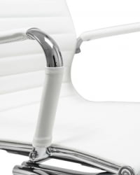 Офисное кресло для посетителей ДОБРИН CОДЙ (белый) 2 шт / DOBRIN CODY