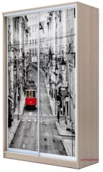 Шкаф-купе Хит-24-12-77 Лондон Ясень шимо светлый