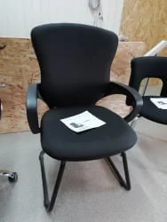 Кресло офисное (низкая спинка) Бюрократ CХ-818-ЛОВ-В/15-21 (Б) / CH-818-LOW-V/15-21